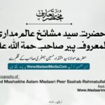 hazrat syed mashaikh e alam