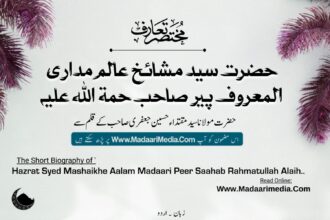 hazrat syed mashaikh e alam