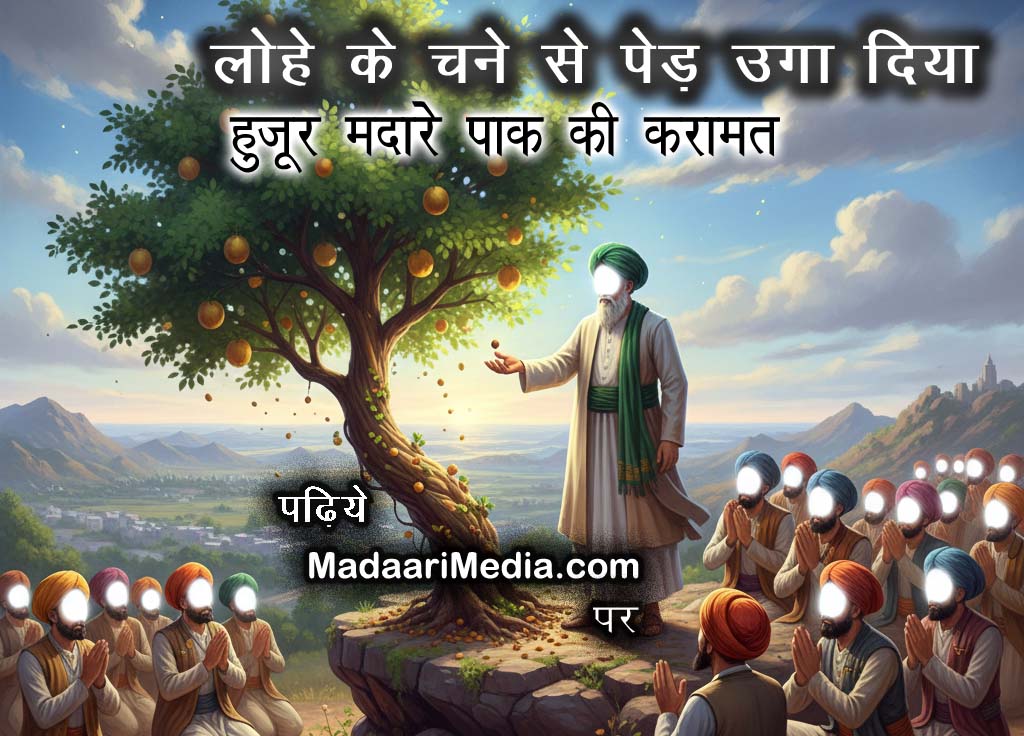 Growing a tree from an iron gram