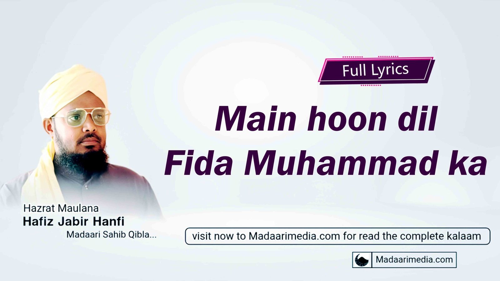 Main hoon dil fida Muhammad ka